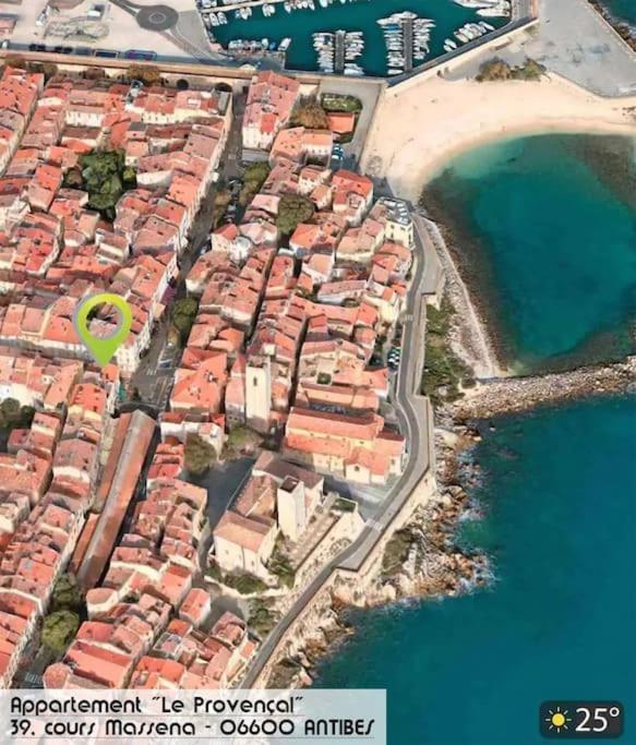 Ferienwohnung Le Provencal - Center Old Antibes 1Br Flat With Ac, Wifi Exterior foto